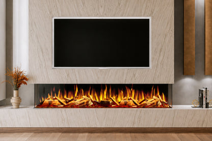 Evolution Fires Advance Series 2000 Media Wall Electric Fire