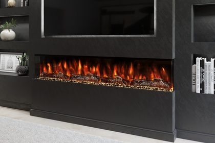 Evolution Fires Spectrum Series 72 Media Wall Electric Fire