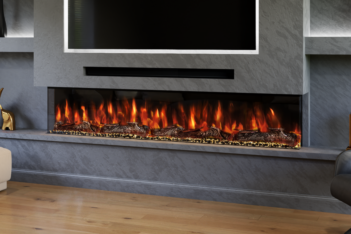 Evolution Fires Spectrum Series 82 Media Wall Electric Fire
