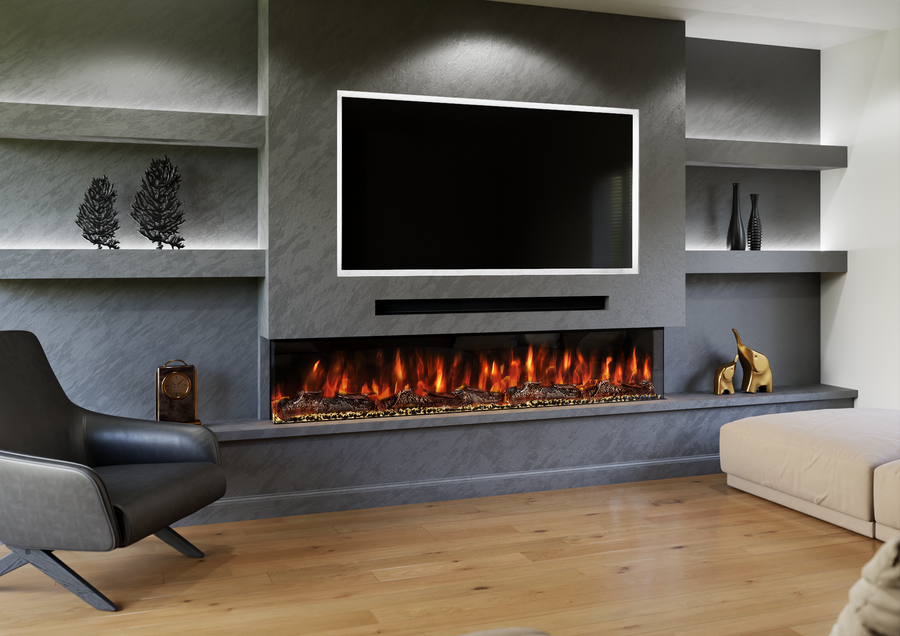 Evolution Fires Spectrum Series 82 Media Wall Electric Fire