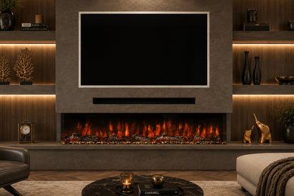 Evolution Fires Spectrum Series 82 Media Wall Electric Fire