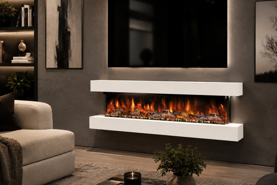 Studio Wall Mounted Electric Fireplace